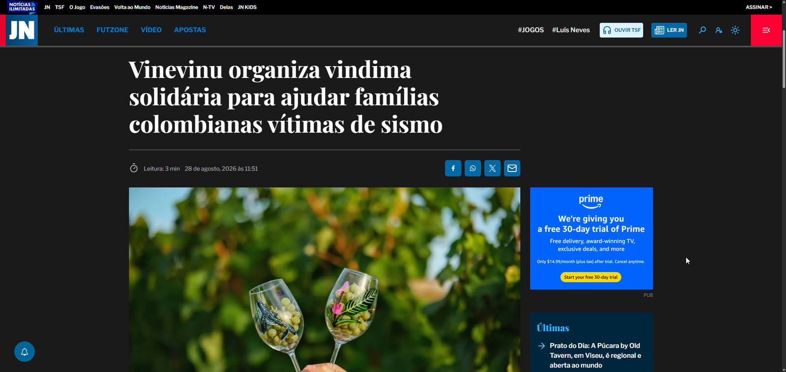 Vindima solidária ajuda famílias indígenas da Colômbia afetadas pelo sismo